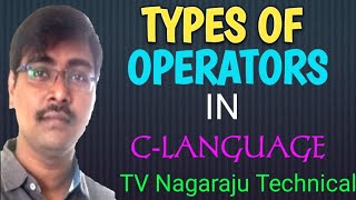 Celebrity OPERATOR INTRODUCTION AND TYPES OF OPERATORS IN  || C PROGRAMMING--Lecture-11 Wealth
