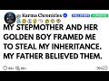 My Stepmother and Her Golden Boy Framed Me to Steal My Inheritance. My Father Believed Them.
