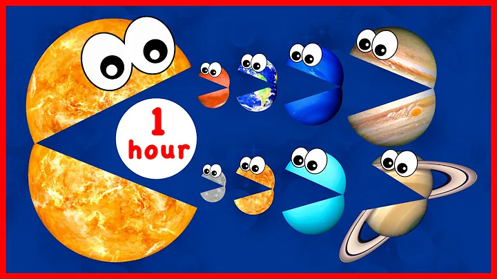 PLANETS MEGA COMPILATION | Planet SIZES for BABY | Funny Planet comparison for kids | 1 hour video