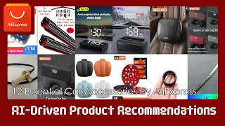 12 Car Accessories by AliExpress