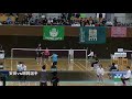 第６９回全日本学生バドミントン選手権大会　個人戦まとめ動画