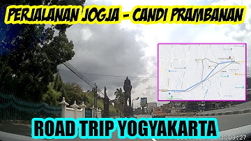 Perjalanan menuju Candi Prambanan dari Jogja via Jalan Solo