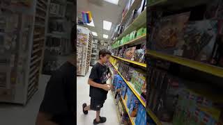 Wolfie visiting Coach Joshua at Pacific Coast Hobbies