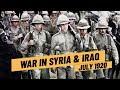 French War In Syria - British War Against The Iraqi Revolution I THE GREAT WAR 1920