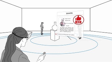 Distance-driven User Interface for Collaborative Exhibit Viewing in Augmented Reality Museum