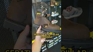 BEDANYA KW & ORI APA SIH? 🤔 #caterpillarboots #shoe #sneakershoes