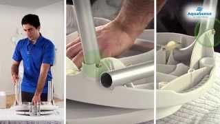 How to Assemble Your AquaSense® Folding Bath Seat