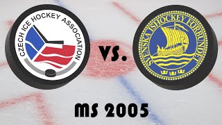 Mistrovství světa v hokeji 2005 - Semifinále - Česko - Švédsko