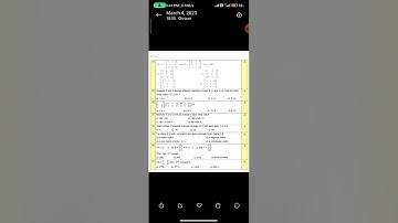 MCQ on Matrices (Maths) (Finance Account Assistant) JkSSB