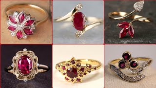Latest Collection Of Ruby Rings Design Light Weight D Rings Engagement And Wedding Rings