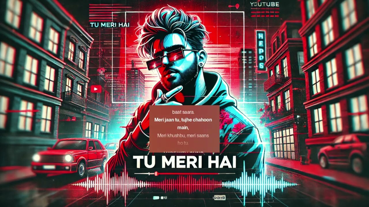 "💖🔥Tu Meri Hai💖🔥 -  Love Rap | Hindi Rap Song 2024 | Lyrical Version" | Official Music Video |
