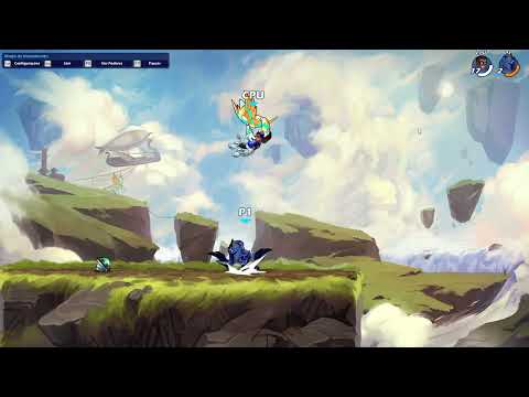 Brawlhalla #86 treinando conseguindo dominar a dific escolhidos!! joguei muito bem!! olha isso!!