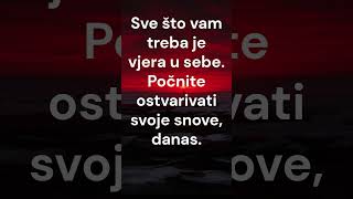 Sve što vam treba je vjera u sebe. Počnite ostvarivati svoje snove, danas. #shorts Sve što vam treba je vjera u sebe. Počnite ostvarivati svoje snove, danas. #shorts
