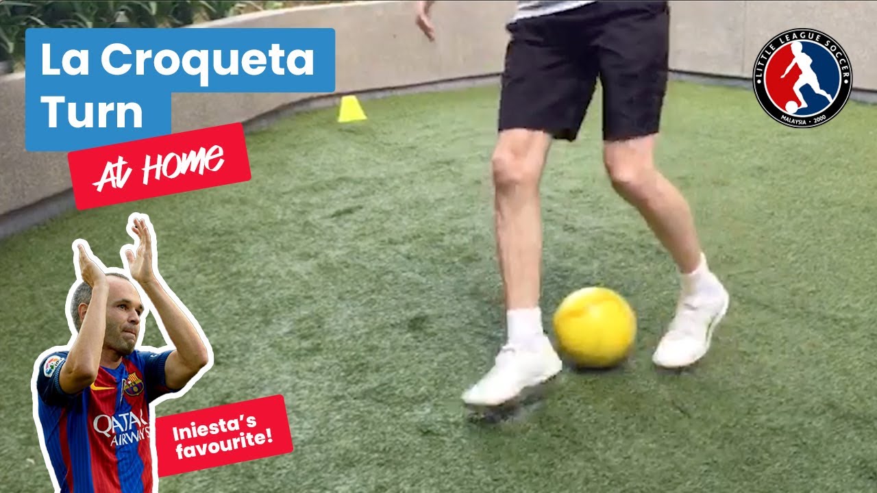 Master the La Croqueta turn AT HOME! Little League Soccer Essential