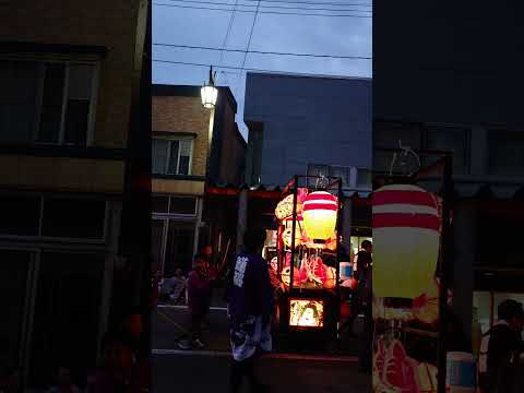 #つがる市ネブタまつり　合同運行　2025.7.27  #short　その1　#つがる市 #ネブタ #nebuta  #tsugaru #笛 #太鼓 #囃子 #山車 #float  #flute