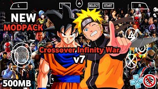 Crossover Infinity War v5.0 ISO + Full Roster + SaveData (Android) PSP | PPSSPP GAME