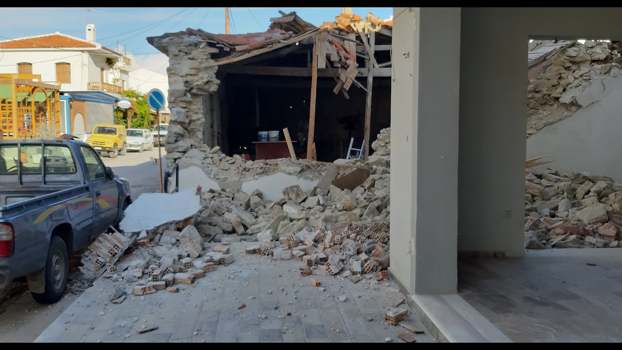 EARTHQUAKE IN GREECE . A VERY BAD MOMENT FOR KOKKARI AND THE ISLAND OF SAMOS . .DATE 30-10- 20