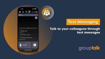 Text Messaging in GroupTalk