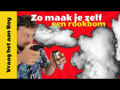 Vraag het aan Boy: hoe maak je zelf een rookbom?