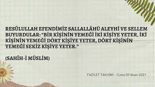 Bu Günün Hadîs - I Şerif - I