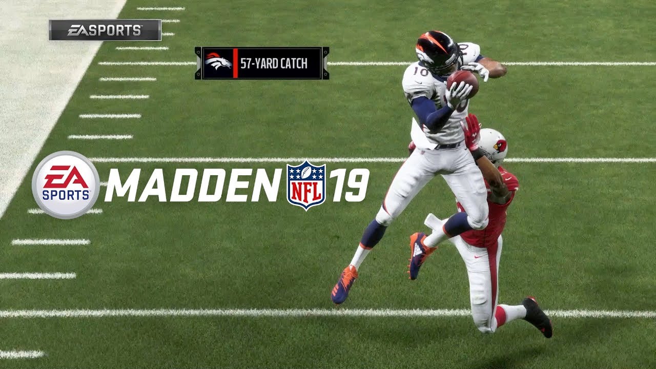 EMMANUEL SANDERS MOSSES PATRICK PETERSON! Madden 19 Thursday Night Football