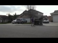 Skate boarding in the street