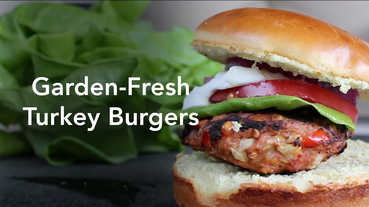 GardenFresh Turkey Burgers with Quaker Oats YouTube