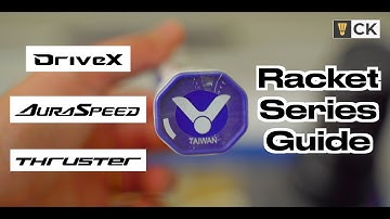 Victor Badminton Racket Series Info & Guide - Thruster, Auraspeed, DriveX, Brave Sword & more