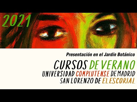 Presentación de los Cursos del Verano de El Escorial 2021