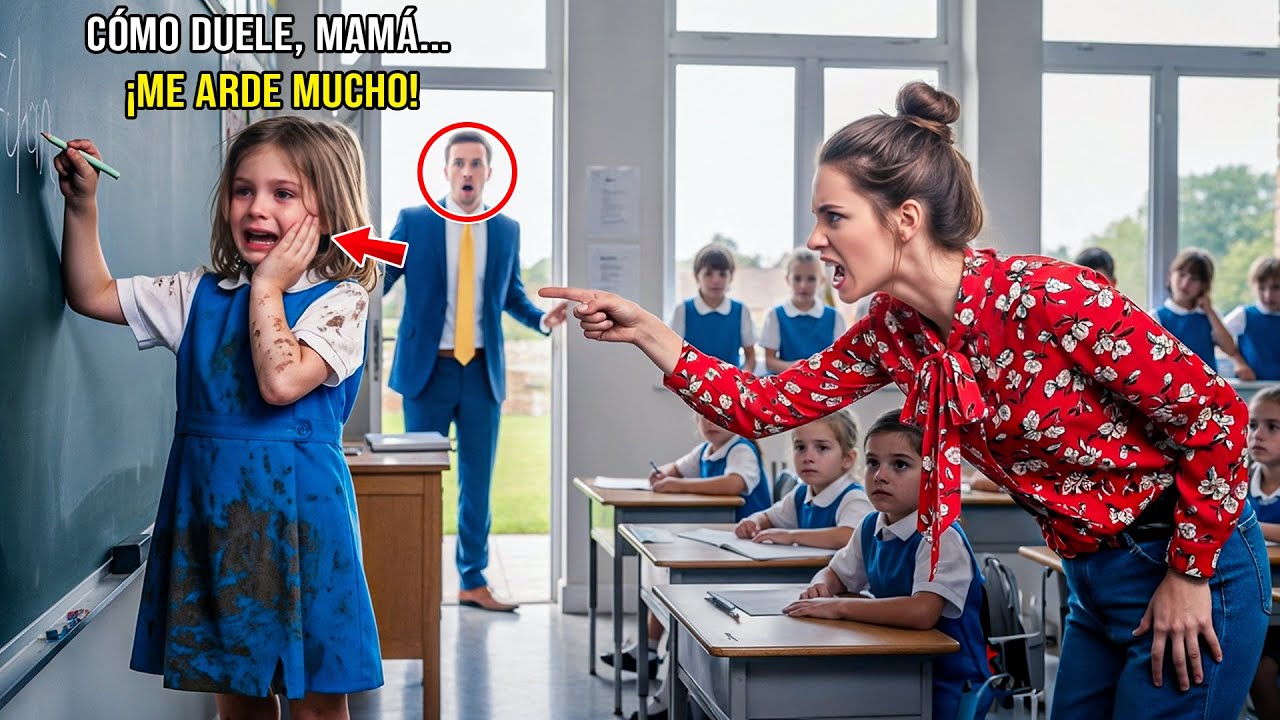 El Millonario Vuelve De Viaje Laboral Y Va A Sorprender A Su Hija En El Cole, Pero Estalla Al Ver...