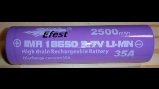 Fake Efest Batteries