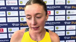 Sarah Healy Comes Just Shy Of PB, Runs 3:57.42 For 9th In Silesia Diamond League 1500m