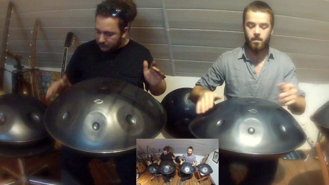 Baopan play by Benny Bettane and Titouan Gautier (Handpan/Sound sculpture/Pantam)