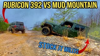 Jeep Rubicon 392 & Stock Gladiator vs INSANE Mountain