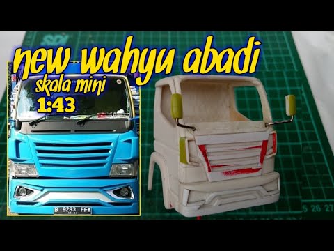 Proses Pembuatan Kabin Canter Miniatur Truk New Wahyu Abadi Youtube