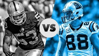 Oakland raiders vs carolina panthers 2016 || week 12 hype (hd)