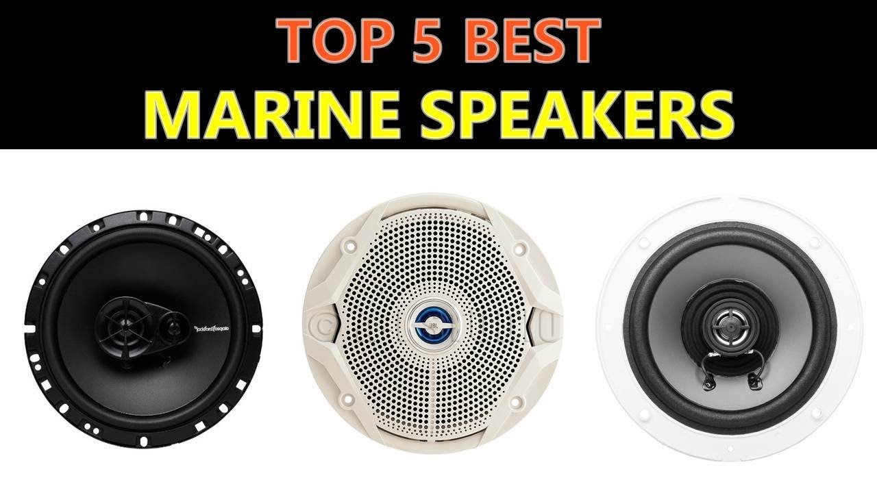 top rated marine speakers
