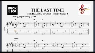 The Last Time - Trinity Rock And Pop Guitar - Grade 3
