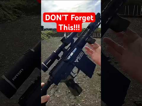 Do this BEFORE Your Range Trip!!! #shorts #edc #airsoft