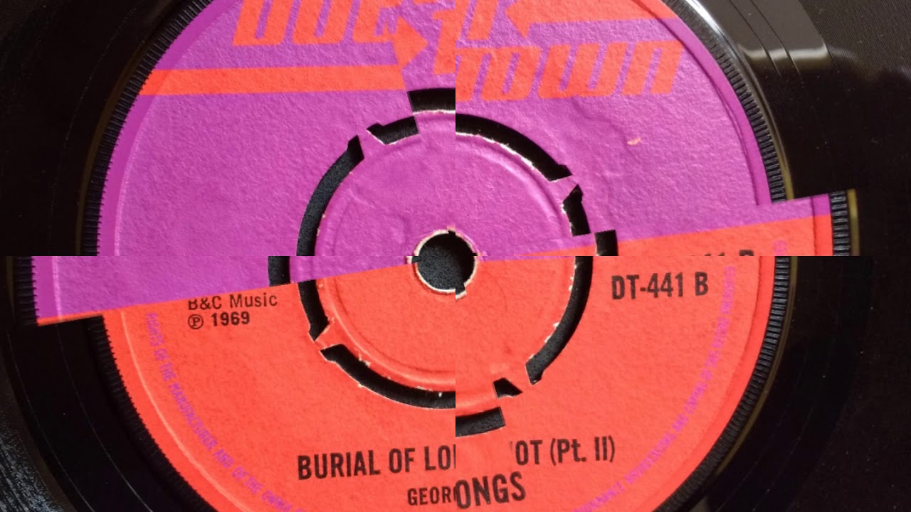 英7” Prince Of Darkness / e Le Burial Of Longshot (Pt I) / Burial Of Longshot (Pt  DT441 Downtown /00080 BURIAL OF LONGSHOT parts 1&2 - Prince of Darkness / George Lee