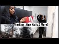 Weekly Vlog| Working, Nail Salon Visit & More!