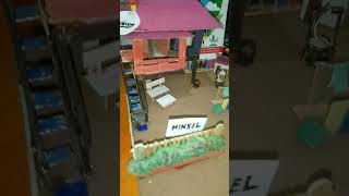 Miniatur Rumah Panggung Minahasa shorts