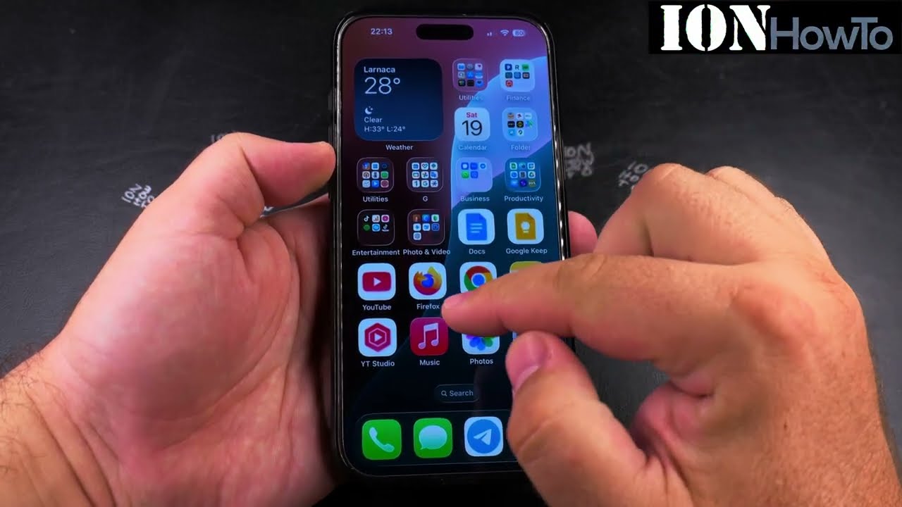 iPhone Firefox How to Move the Address Bar to the Bottom