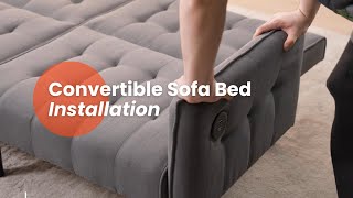 Convertible Sofa Bed Installation