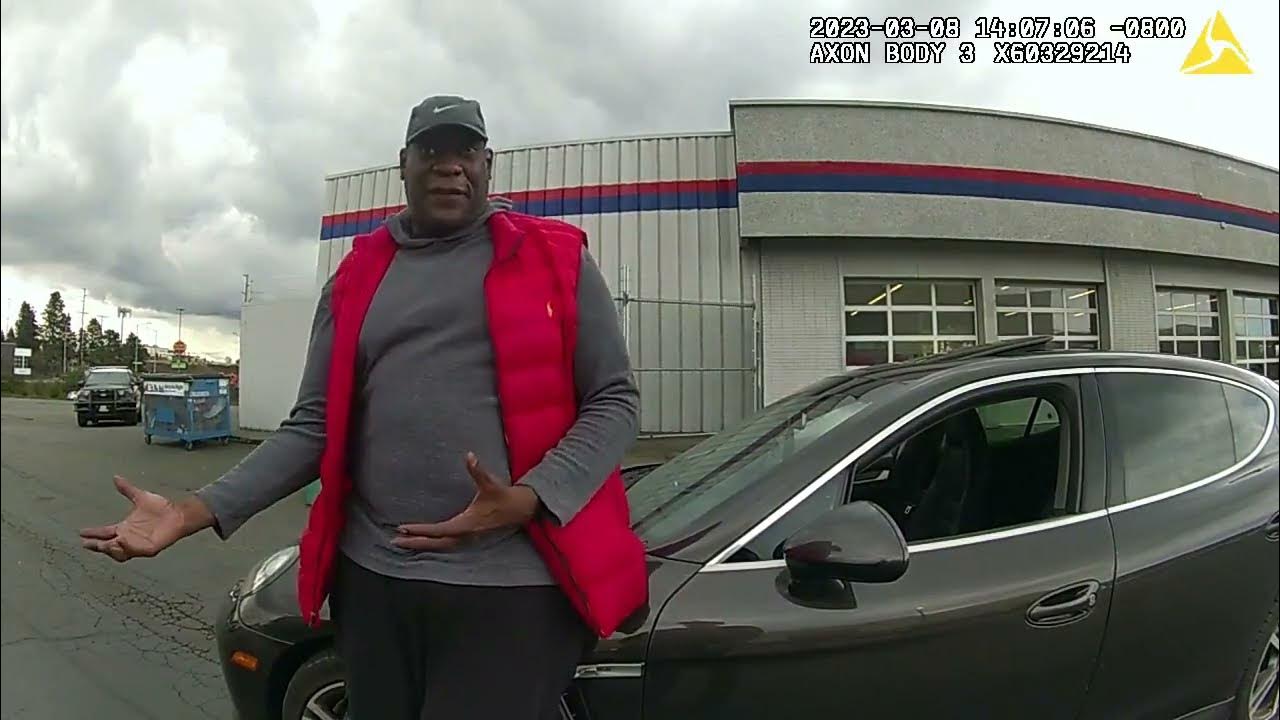 Former Sonics star Shawn Kemp's arrest at Mall Body Cam Footage YouTube