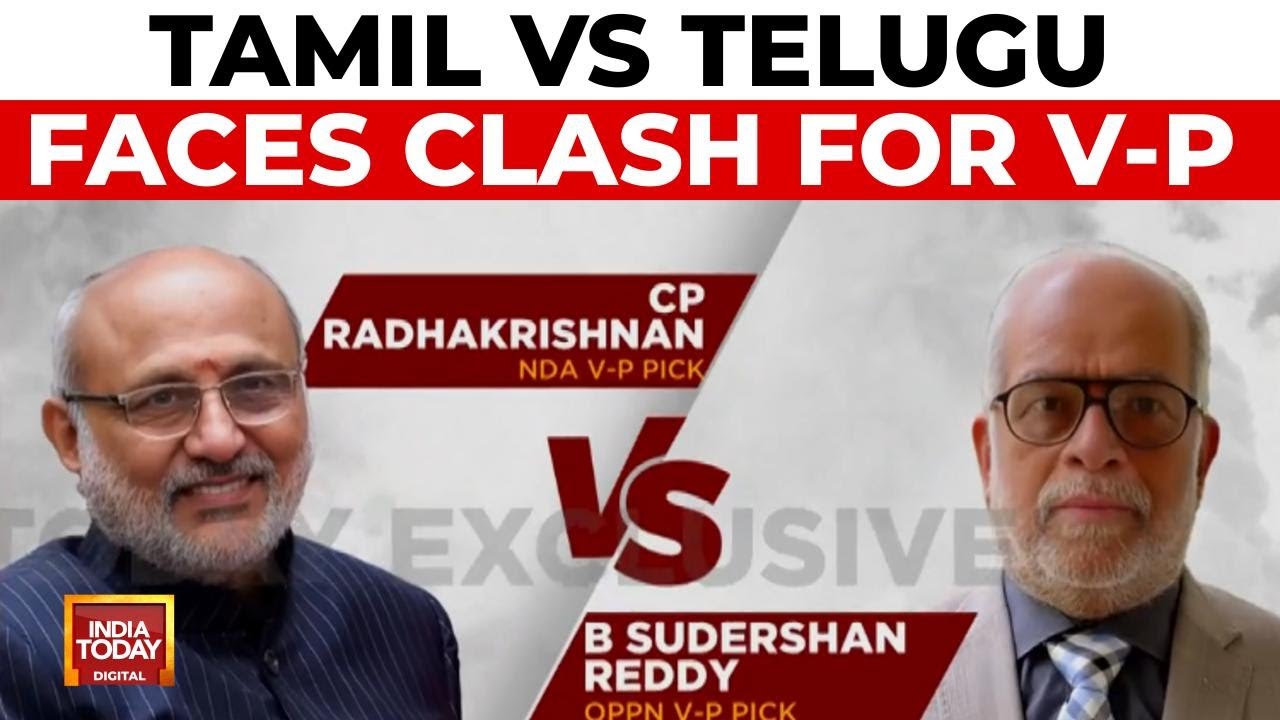 VP Polls: India Bloc's Southern Gambit vs NDA's RSS Veteran CP Radhakrishnan | India Today News