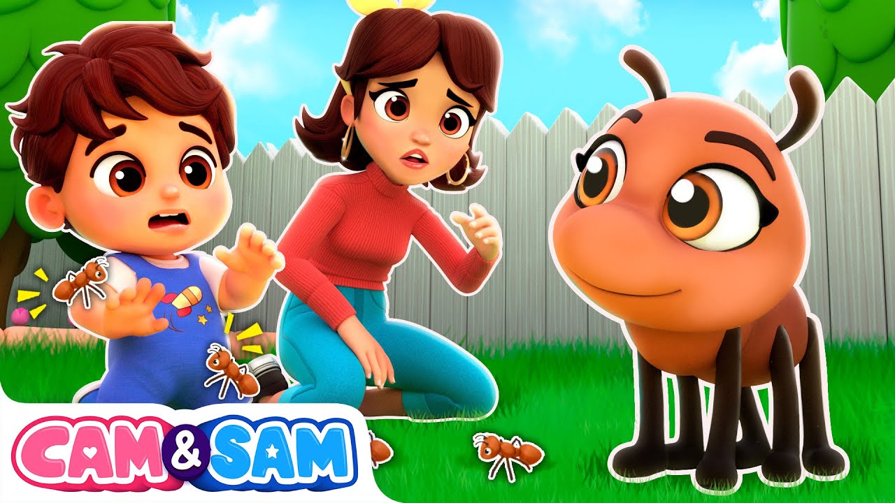 Tiny Ants Go Marching | My Body Song | Cam & Sam Nursery Rhymes & Kids Songs