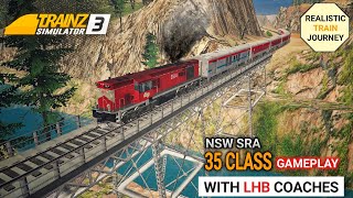 From Passenger Window to Driver Cab | Trainz Simulator 3 LHB Train Journey