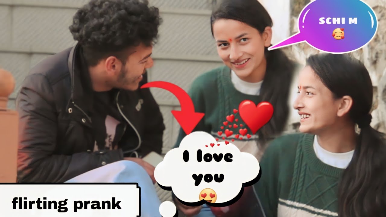 Ap Mari Girlfriend Ban Skta Ho ? Flirt prank On Cute girl Shimla 🥰
