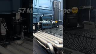 57Meters 🤯#Pipe#Daf#edit #showtruck #clean #ciney
